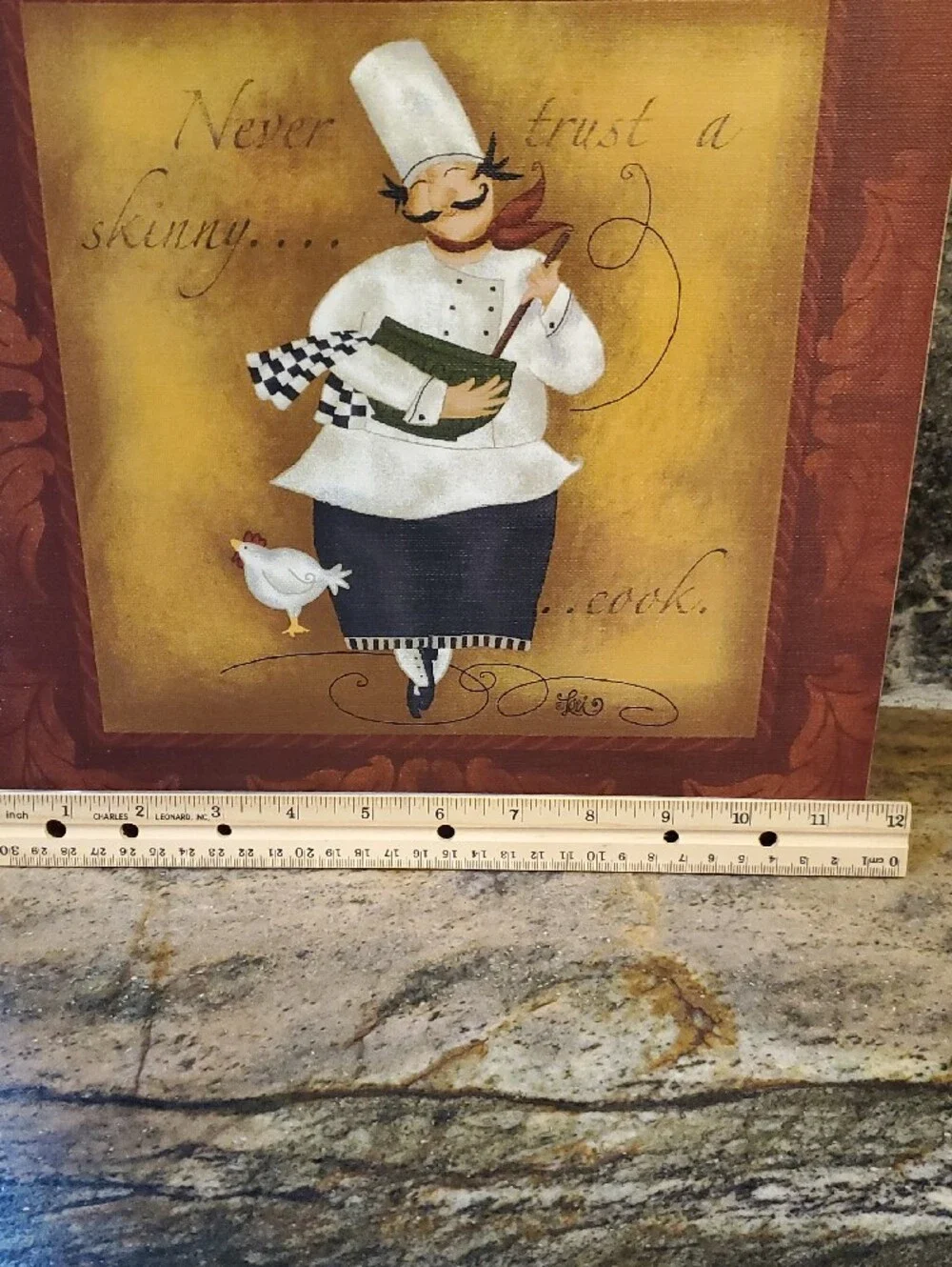 Kitchen Wall Art Canvas - Decorative Kitchen Print 